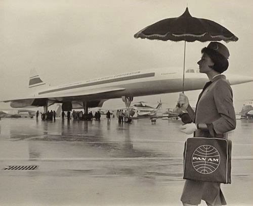 concorde in the rain AMOEN March 2018